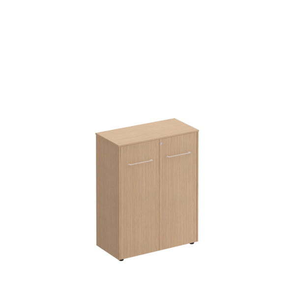 Шкаф закрытый средний Reventon МЕ 311 940x460x1200 (Зебрано песочный)