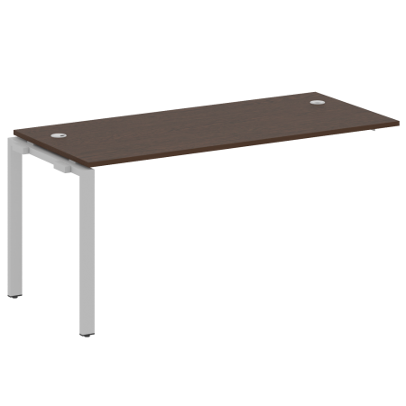 Проходной наборный элемент рабочей станции Metal System Style БП.ПРС-СП-1.4 1600x720x750 (Венге Цаво/Серый металл)