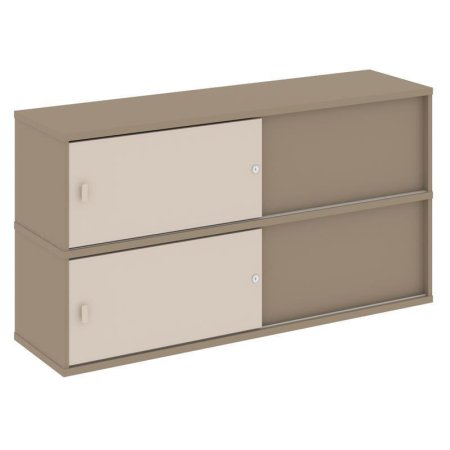 Надставка на 2 тумбы высокая ES.NV-5.2 (1500х410х795) (Латте/Капучино)