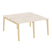 Рабочая станция на деревянных опорах Onix Wood OW.D.RS-4.0.8 1560x1635x750 (Тиквуд Светлый/Дуб Темный) Рабочая станция на деревянных опорах Onix Wood OW.D.RS-4.0.8 1560x1635x750 (Тиквуд Светлый/Дуб Темный)