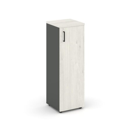 Шкаф средний узкий SN.STU.E-204(R) (400х400х1203) (Антрацит/Дуб Наварра)