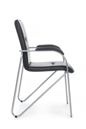 Стул Самба с пластиковыми подлокотниками SMB-03 Черный (Черный)