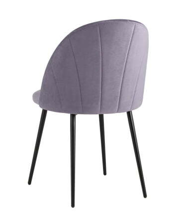 Стул Логан велюр пыльно-сиреневый (Стул кухонный Логан пыльно-сиреневый)