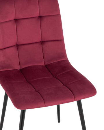 Стул Одди велюр красный (Стул Одди красный)