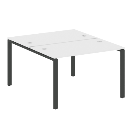Рабочая станция Metal System Style БП.РАС-СП-2.2 1200x1475x750 (Белый/Антрацит металл)