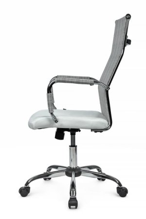 Кресло Art RCH 6017H Серо-белый (Серо-белый) Кресло Art RCH 6017H Серо-белый (Серо-белый)