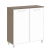 Шкаф квадратный LT.SD-1.4 White (Вяз Благородный)