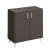 Шкаф для документов две глухие двери без замка Борн B 410-821 900x450x940 (Венге)