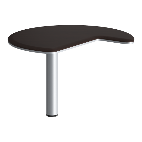 Брифинг-приставка Dioni DB 110M.1(R 1100x1100x750) (Венге МагияСерый)