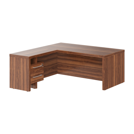 Стол руководителя Zenn ZCT 1819HL 1800x1900x745 (Орех Даллас)