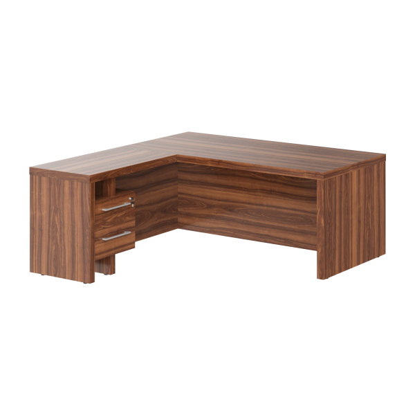 Стол руководителя Zenn ZCT 1819HL 1800x1900x745 (Орех Даллас)