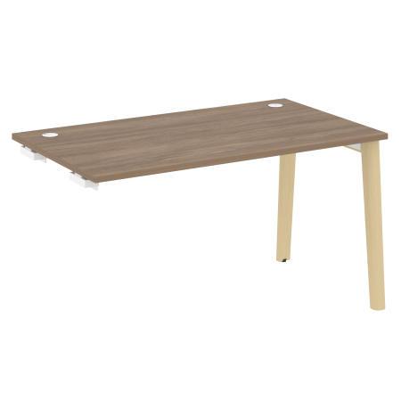 Стол-приставка к опорным элементам на деревянных опорах Onix Wood OW.SPR-3.8 1380x800x750 (Дуб Аризона/Дуб Светлый)