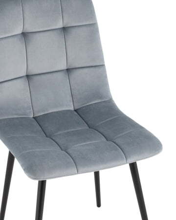 Стул Одди велюр серый (Стул Одди серый)