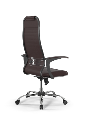 Кресло для руководителя Метта Sit 10 B1-117U - Extra /Um02/Wm12/U0mL-b(M09.B21.G20.W01) (Темно-коричневый)