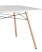 Стол DSW Rectangle белый (Стол обеденный DSW белый)