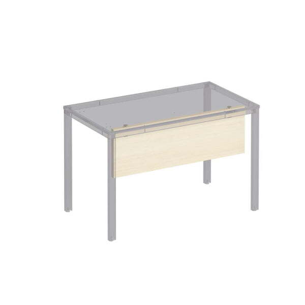 Экран стола защитный (ДСП) с кронштейнами для столов на  120 Комфорт МП2 К 812 1200x0x0 (Дуб шамони светлый)