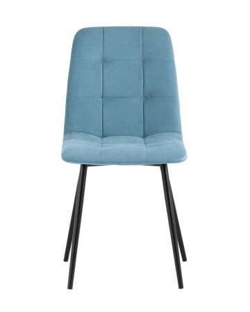 Стул Oliver велюр пыльно-голубой (Стул Oliver пыльно-голубой)