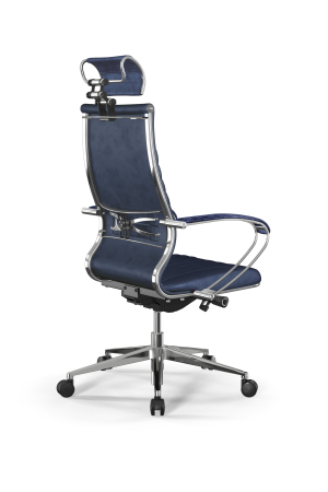 Кресло для руководителя Метта Samurai L2-13K - GoyaLE /Kc31/Wm31/K2cV/H2cV-3D(M26.B32.G25.W03) (Синий) Кресло для руководителя Метта Samurai L2-13K - GoyaLE /Kc31/Wm31/K2cV/H2cV-3D(M26.B32.G25.W03) (Синий)
