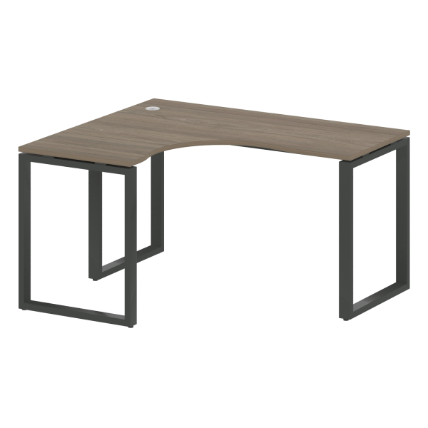 Стол криволинейный левый Metal System Style БО.СА-3 Л 1400x1200x750 (Вяз/Антрацит металл) Стол криволинейный левый Metal System Style БО.СА-3 Л 1400x1200x750 (Вяз/Антрацит металл)