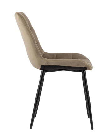 Стул Флекс велюр капучино (Стул Флекс коричневый)