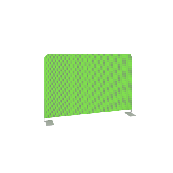 Экран тканевый боковой L600мм Б.ТЭКР-60 600x22x390 (Зелёный/Серый металл)