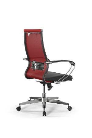 Кресло для руководителя Метта Sit 10 B2-163K - T+Extra /Km00/Wm12/K1cL(M09.B22.G18.W02) (Красный | Черный)