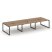Рабочая станция 2-х сторонняя SN-5O.DRS-061 (2940х1232х750) (Тиквуд Светлый/Металл Антрацит) Рабочая станция 2-х сторонняя SN-5O.DRS-061 (2940х1232х750) (Тиквуд Светлый/Металл Антрацит)