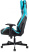 Кресло игровое Knight Thunder 5X черный/голубой эко.кожа крестов. металл (Черный | Голубой)