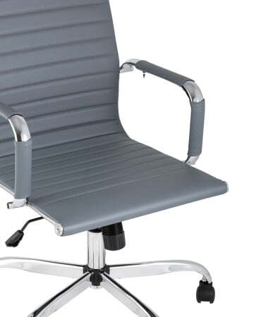 Кресло руководителя TopChairs City серый (Компьютерное кресло City серый) Кресло руководителя TopChairs City серый (Компьютерное кресло City серый)