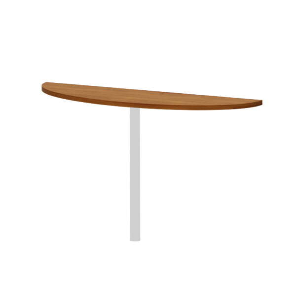 Приставка (без опоры) Этюд Р20.15 1235x350x25 (Орех Французский) Приставка (без опоры) Этюд Р20.15 1235x350x25 (Орех Французский)