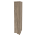 Шкаф высокий узкий правый Onix O.SU-1.9R 400x420x1977 (Тиквуд Светлый)