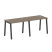 Рабочая станция на 2 рабочих места на А-образном м/к Metal System Style БА.СМ-2.1 2000x720x750 (Дуб наварра/Серый металл)
