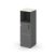 Шкаф средний узкий SN.STU-202(L) (400х400х1203) (Антрацит/Тиквуд Светлый/Прозрачный) Шкаф средний узкий SN.STU-202(L) (400х400х1203) (Антрацит/Тиквуд Светлый/Прозрачный)