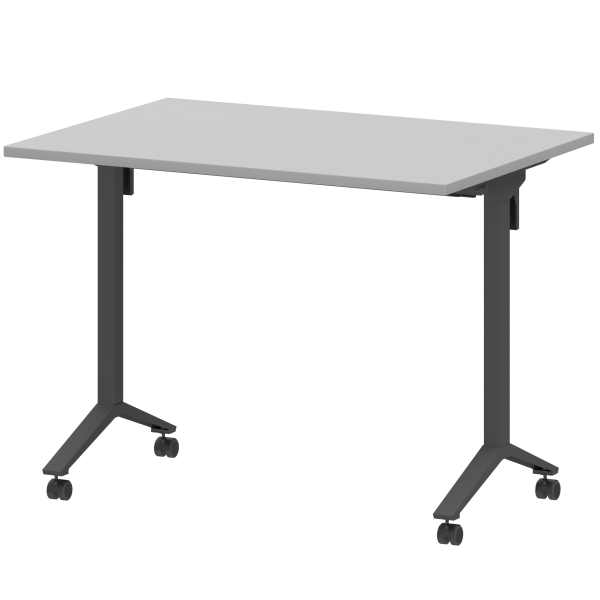 Стол мобильный складной Моби МБ22-100.70 1000x700x750 (Серый/Антрацит)