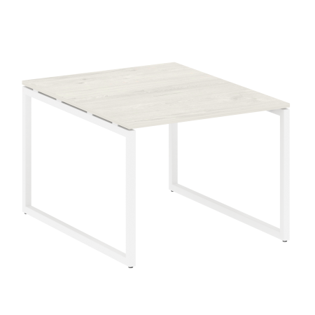 Переговорный стол 1 столешница Metal System Style БО.ПРГ-1.1 1000x1235x750 (Акация/Антрацит металл)
