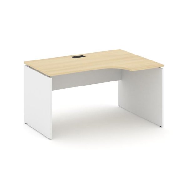 Стол рабочий эргономичный SN-D.SPA-001(R) (1380х600/980х750) (Акация Лорка/Белый) Стол рабочий эргономичный SN-D.SPA-001(R) (1380х600/980х750) (Акация Лорка/Белый)