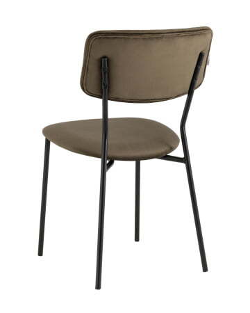 Стул Бандо велюр коричневый (Стул Бандо коричневый)