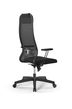 Кресло для руководителя Метта Sit 10 B1-111T - X2+UMF(X1) /Ub00/Wh00/T1bp-b(M09.B02.G15.W01) (Черный) Кресло для руководителя Метта Sit 10 B1-111T - X2+UMF(X1) /Ub00/Wh00/T1bp-b(M09.B02.G15.W01) (Черный)