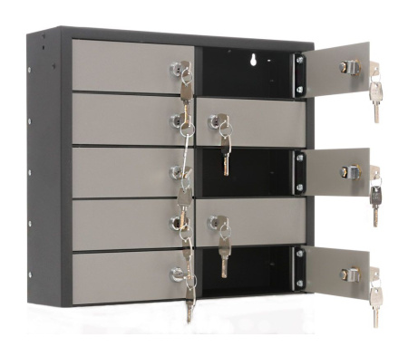 Блок депозитных ячеек VALBERG DBI-24 (Серый/Графит)