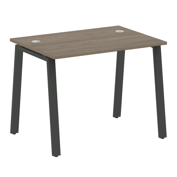 Стол письменный Metal System Style БА.СП-1 1000x720x750 (Вяз/Антрацит металл) Стол письменный Metal System Style БА.СП-1 1000x720x750 (Вяз/Антрацит металл)