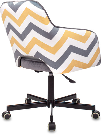 Кресло CH-380M серая жемчужина Italia 26 зигзаг крестов. металл (Серо-голубой) Кресло CH-380M серая жемчужина Italia 26 зигзаг крестов. металл (Серо-голубой)