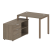 Рабочая станция с опорной тумбой левая Metal System Style БП.РС-СТС-2.1 Л 1100x1520x750 (Дуб Наварра/Серый металл) Рабочая станция с опорной тумбой левая Metal System Style БП.РС-СТС-2.1 Л 1100x1520x750 (Дуб Наварра/Серый металл)