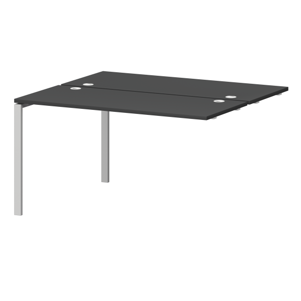 Модуль двойной универсальный на металлокаркасе Смарт СМС2-П-10К.120Э.Пр25 1000x1236x750 (Графит/Белый)