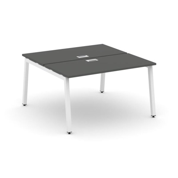 Рабочая станция 2-х сторонняя SN-5A.DRS-024 (1580х1632х750) (Антрацит/Металл Белый) Рабочая станция 2-х сторонняя SN-5A.DRS-024 (1580х1632х750) (Антрацит/Металл Белый)