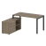 Рабочая станция с опорной тумбой левая Metal System Style БП.РС-СТС-2.3 Л 1500x1520x750 (Дуб Наварра/Серый металл) Рабочая станция с опорной тумбой левая Metal System Style БП.РС-СТС-2.3 Л 1500x1520x750 (Дуб Наварра/Серый металл)
