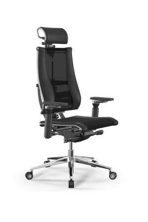 Кресло для руководителя Метта Y 4DF B2-14D - YM93+Infinity /Kc09/Nc09/D15P/H2cL-3D(M26.B35.G25.W04) (Черный)