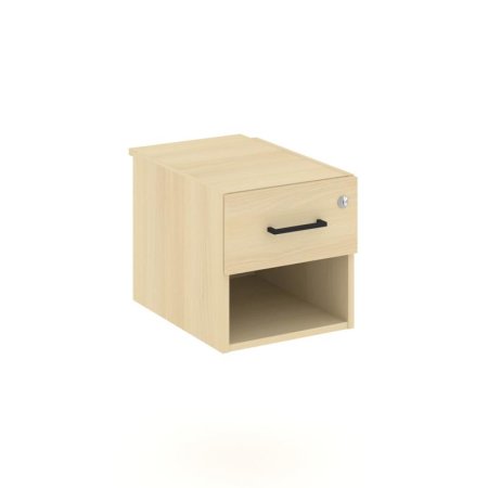 Тумба с 1 открытой нишей и 1 ящиком SN.TP-043 (343х607х356) (Акация Лорка)