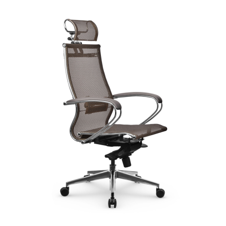 Кресло для руководителя Метта Samurai S-2.051 MPES (Светло-коричневый | Серый)