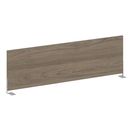 Экран боковой L1200мм Metal System Style Б.ЭКР-120 1200x18x348 (Вяз/Серый металл)