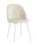 Стул Логан велюр молочный белые ножки (Стул Логан молочный)